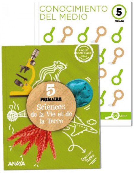 SCIENCES DE LA VIE ET DE LA TERRE 5ºPRIMARIA LIVRE ANDALUCIA 2023